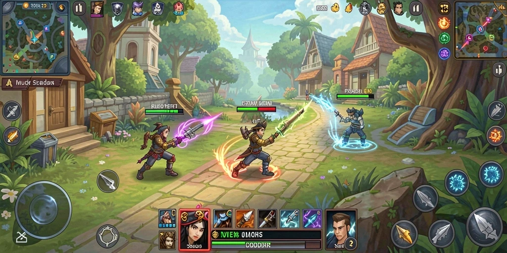 Grafik luar angkasa yang memukau dan detail.