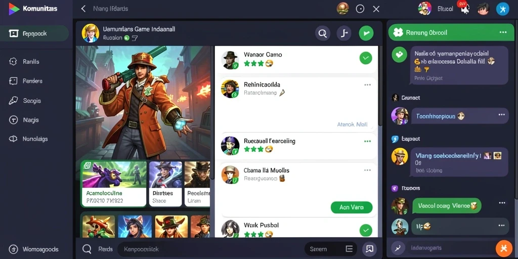 Screenshot menunjukkan sistem reward yang menarik bagi pemain.
