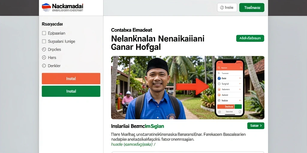 Tampilan antarmuka yang ramah pengguna dan mudah dinavigasi.