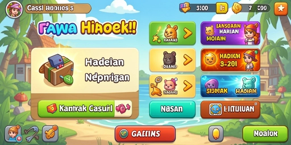 Fitur komunitas memungkinkan interaksi antar pemain.