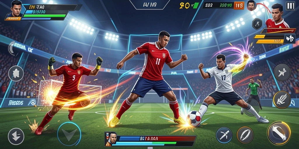 Tantangan menarik di setiap level permainan.