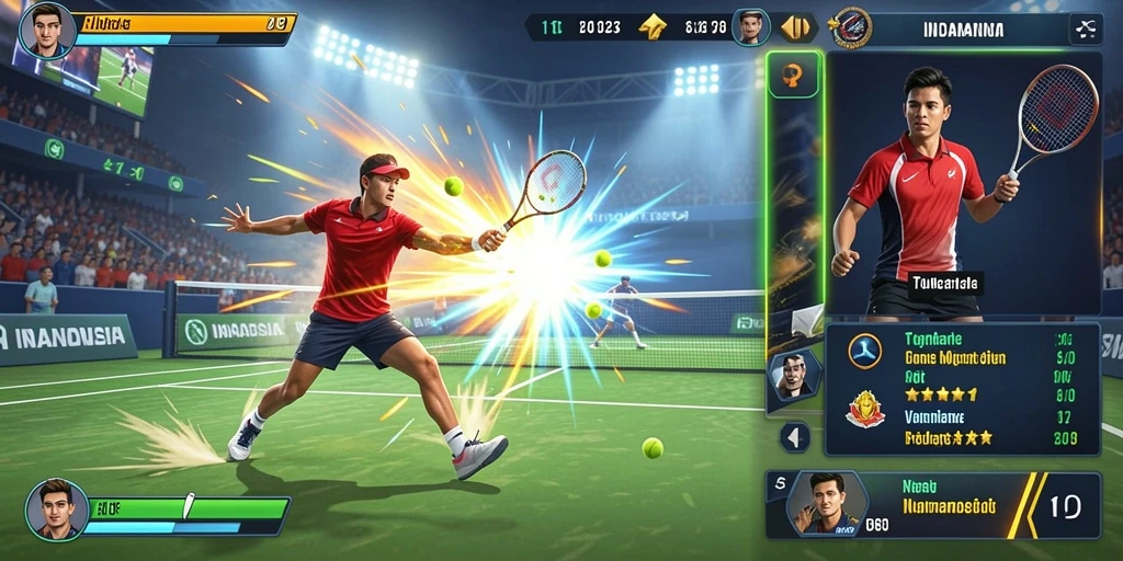 Fitur leaderboard untuk menunjukkan peringkat pemain.